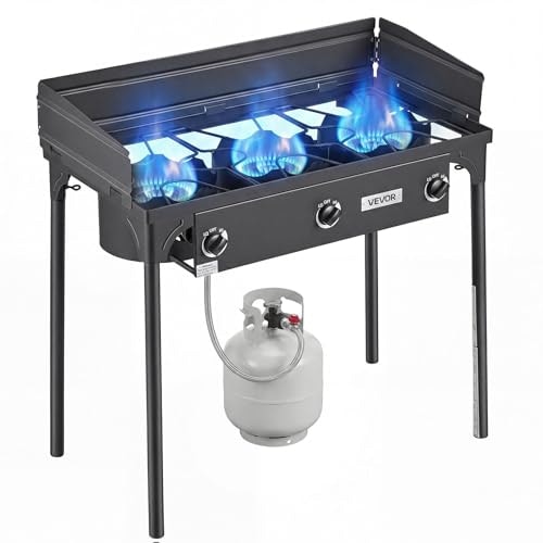 Vevor 3-Burner 225,000 BTU Outdoor Propane Stove: $99.81 Vevor 3-Burner 225,000 BTU Outdoor Propane Stove: $99.81