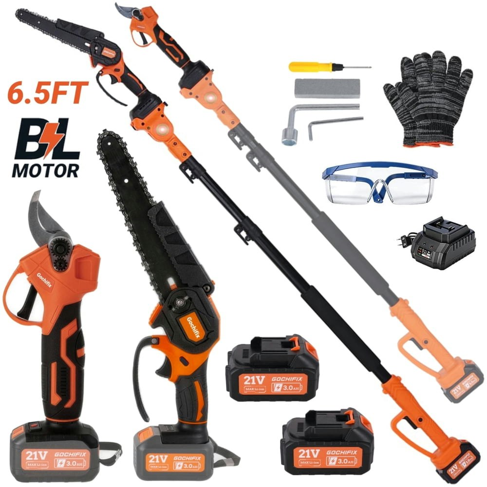 Gochifix Cordless Pole Saw and Pruning Shears 2-Battery Set: $76.49 Gochifix Cordless Pole Saw and Pruning Shears 2-Battery Set: $76.49