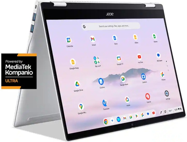 Acer Chromebook Plus Spin 514 MediaTek 14" Touch Laptop w/ 12GB RAM: $549