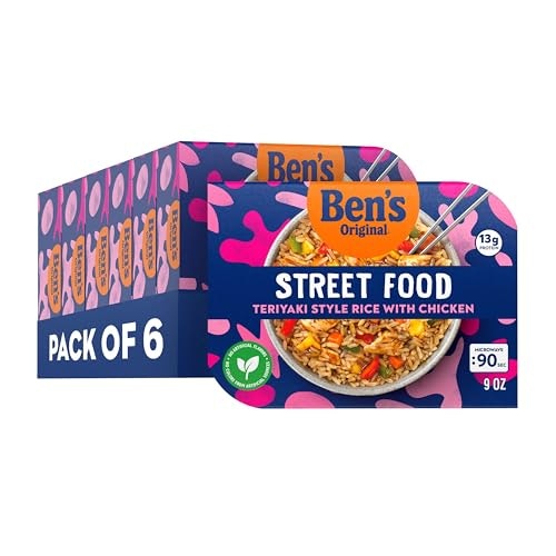 Ben's Original Teriyaki Chicken Rice Bowl 6-Pack: $17.82