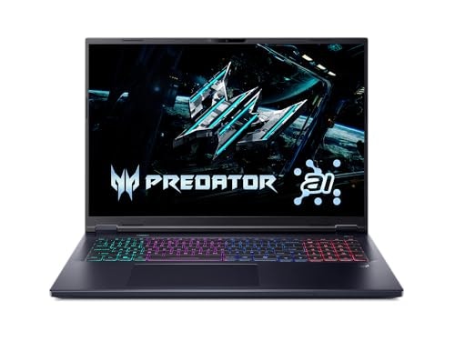 Acer Predator Helios Neo 18 AI Gaming Laptop: $1,699 Acer Predator Helios Neo 18 AI Gaming Laptop: $1,699