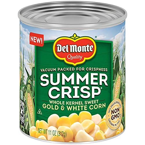 Del Monte Summer Crisp Whole Kernel Gold and White Corn 11-oz. Can: $2.39 Del Monte Summer Crisp Whole Kernel Gold and White Corn 11-oz. Can: $2.39