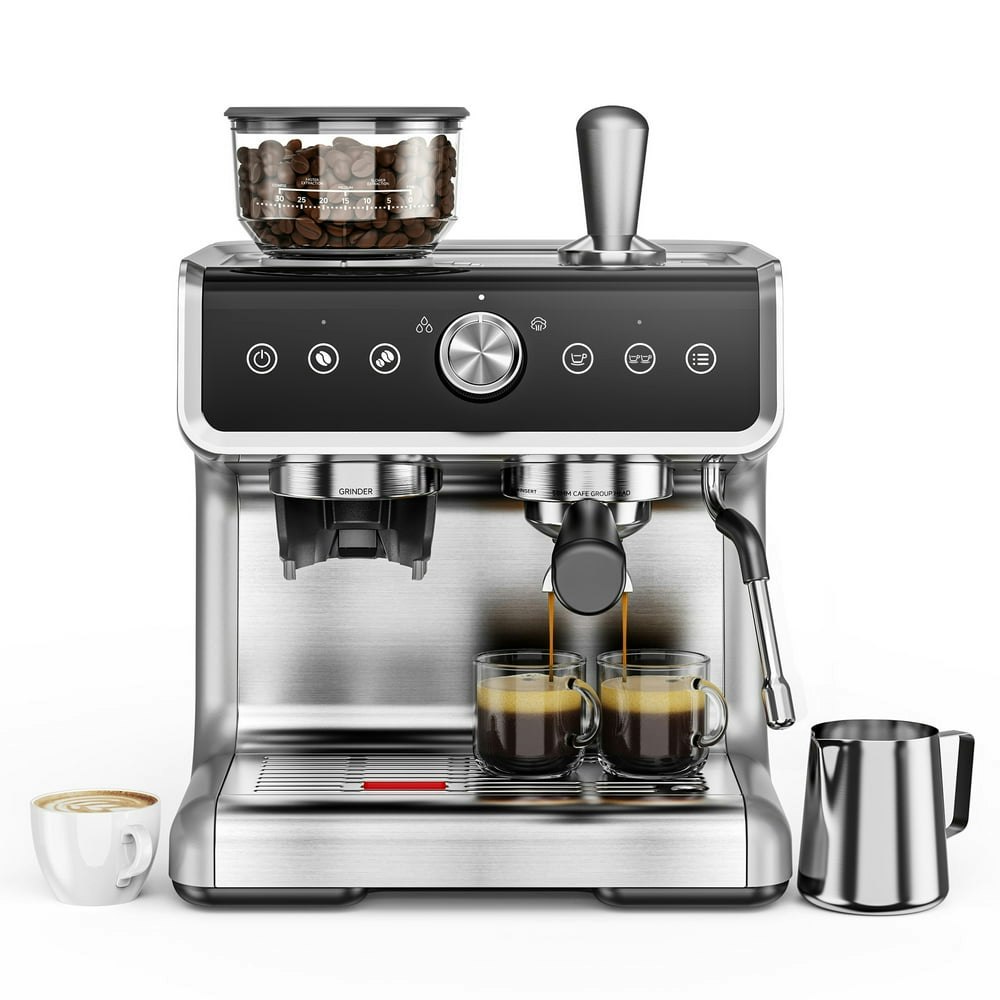 Euhomy 15-Bar Espresso Machine with Grinder: $219.99 Euhomy 15-Bar Espresso Machine with Grinder: $219.99