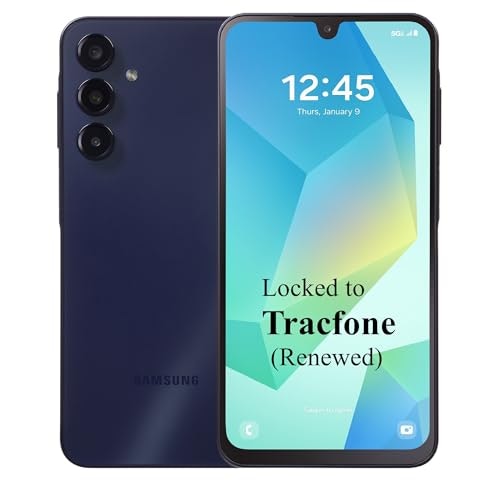 Tracfone Samsung Galaxy A16 5G 128GB Renewed Phone w/ 1-Year Plan: $39.99 Tracfone Samsung Galaxy A16 5G 128GB Renewed Phone w/ 1-Year Plan: $39.99