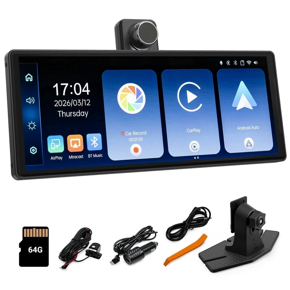 Dreamfair 10-Inch Wireless CarPlay and Android Auto Touchscreen Monitor: $64.99 Dreamfair 10-Inch Wireless CarPlay and Android Auto Touchscreen Monitor: $64.99
