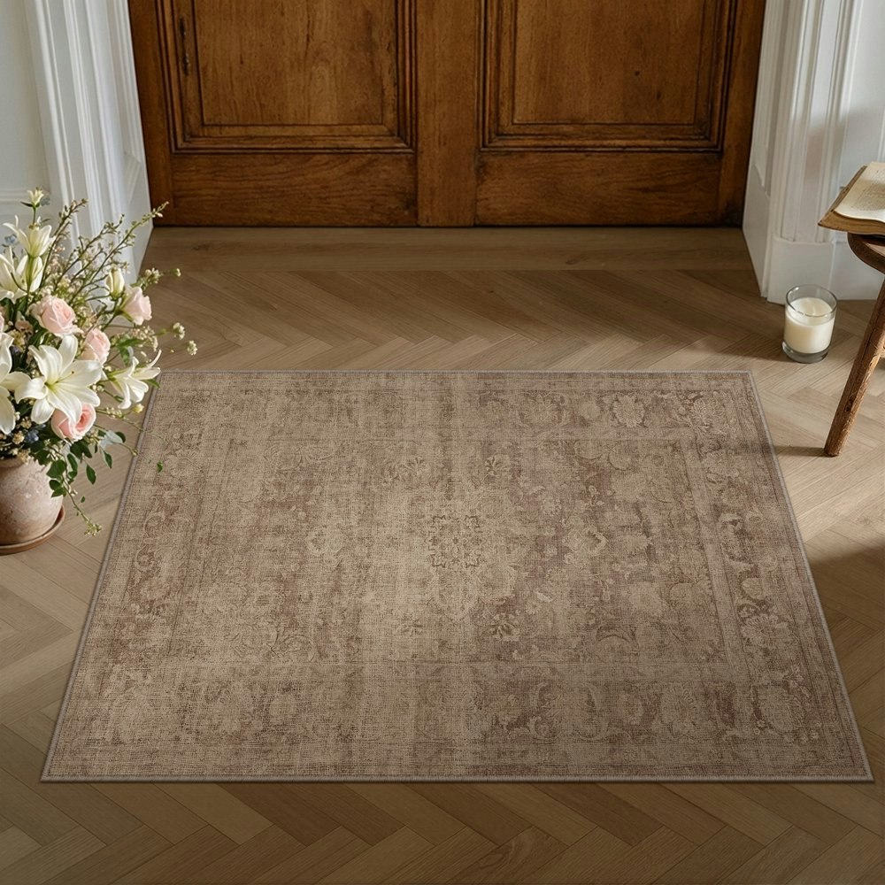 Berthmeer 2'x3' Oriental Vintage Area Rug: $16.19 Berthmeer 2'x3' Oriental Vintage Area Rug: $16.19