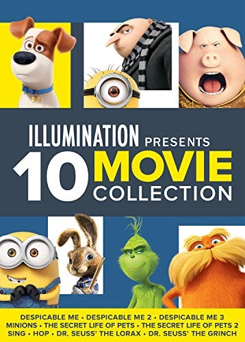 Illumination 10-Movie Collection DVD: $19.99 Illumination 10-Movie Collection DVD: $19.99