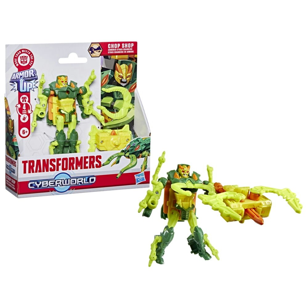 Transformers Cyberworld Armored Cyber Changers Chop Shop Action Figure: $14.97 Transformers Cyberworld Armored Cyber Changers Chop Shop Action Figure: $14.97