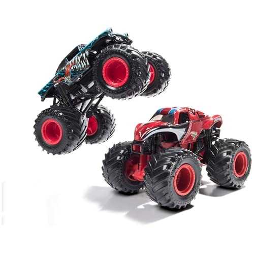 Monster Jam Marvel Venom vs. The Amazing Spider-Man 1:64 Scale 2-Pack: $12.99