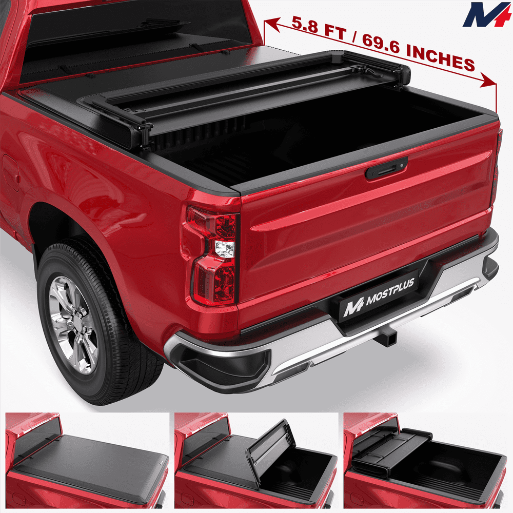 Mostplus 5.8-Foot Tri-Fold Soft Tonneau Cover for Silverado/Sierra 1500: $143.99 Mostplus 5.8-Foot Tri-Fold Soft Tonneau Cover for Silverado/Sierra 1500: $143.99
