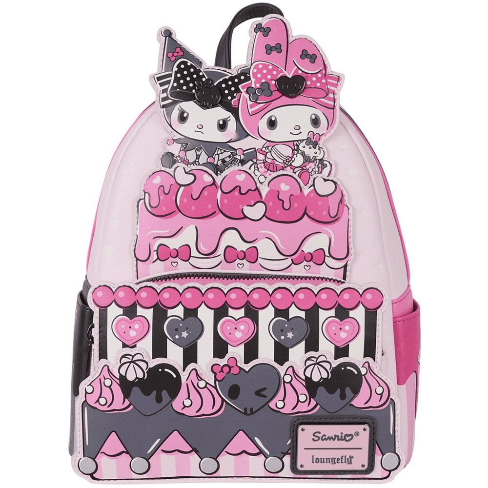 Loungefly Sanrio My Melody and Kuromi Mini Backpack: $67.50 Loungefly Sanrio My Melody and Kuromi Mini Backpack: $67.50