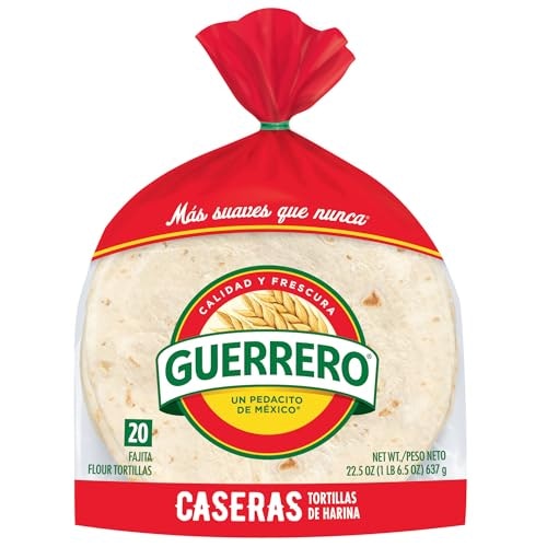Guerrero Caseras Fajita Flour Tortillas 20-Count: $2.78 Guerrero Caseras Fajita Flour Tortillas 20-Count: $2.78
