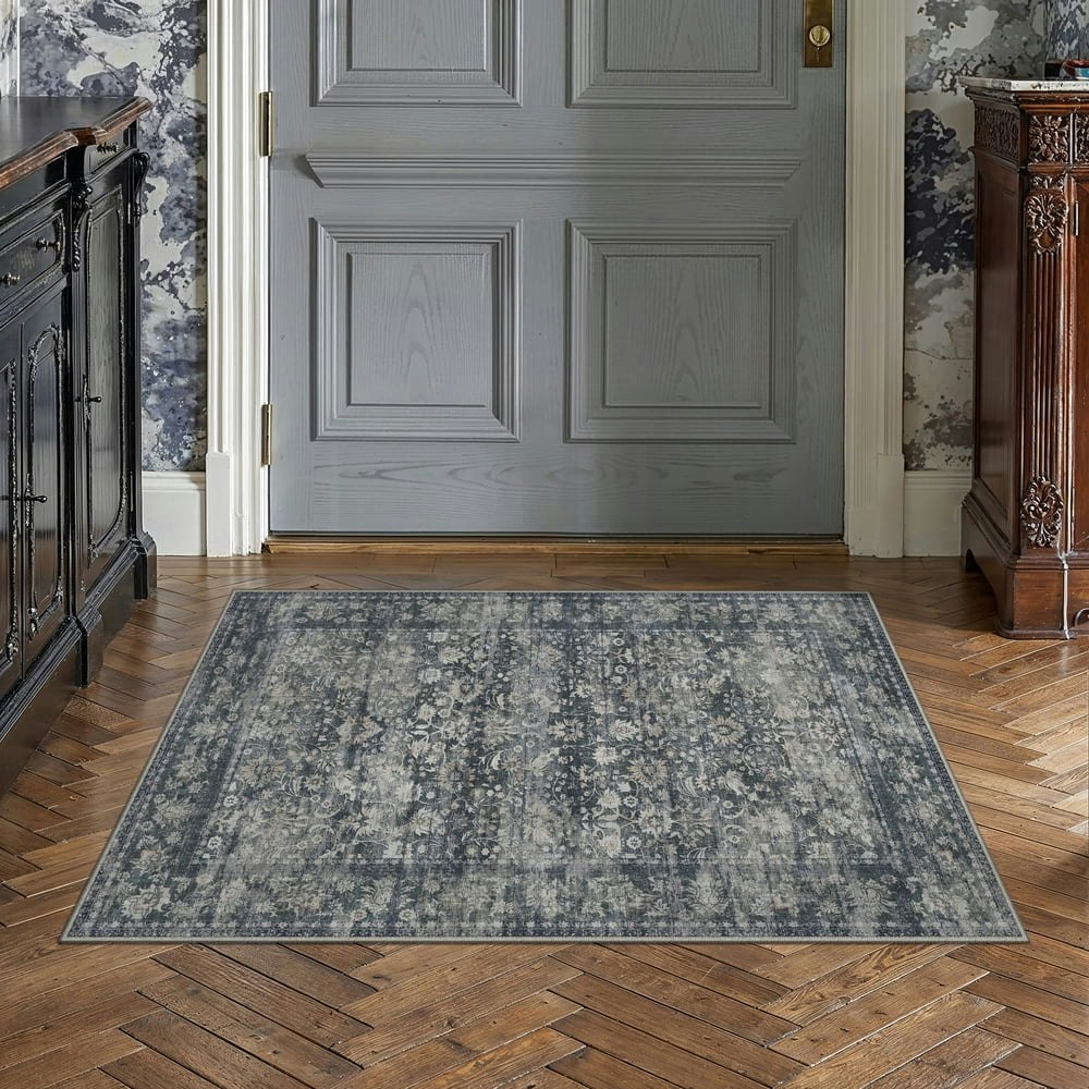 Berthmeer 2'x3' Oriental Floral Area Rug: $16.99 Berthmeer 2'x3' Oriental Floral Area Rug: $16.99
