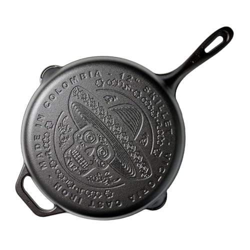 Victoria 12-Inch Day of the Dead Cast Iron Skillet: $20.99