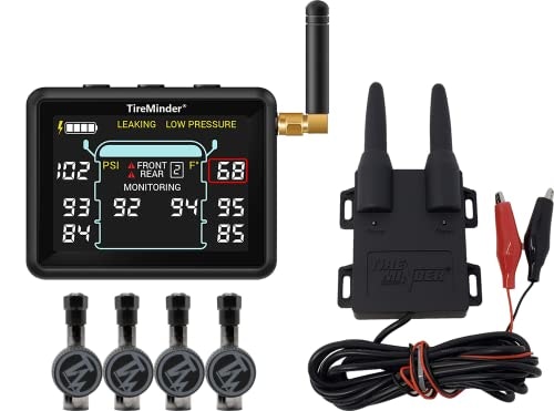 TireMinder i10 RV TPMS with 4 Flow Through Transmitters: $182.59