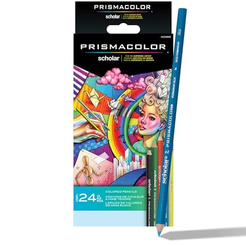 Prismacolor Scholar Colored Pencils 24-Count: $12.64
