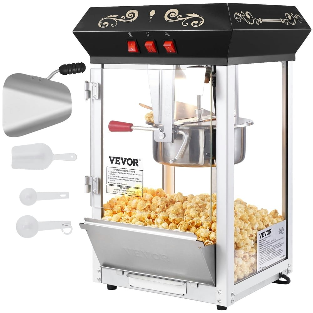 Vevor 8oz 850W Countertop Popcorn Maker: $131.91 Vevor 8oz 850W Countertop Popcorn Maker: $131.91