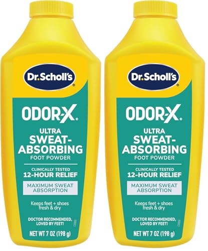 Dr. Scholl's Ultra-Sweat Absorbing Foot Powder 7-oz 2-Pack: $9.04 Dr. Scholl's Ultra-Sweat Absorbing Foot Powder 7-oz 2-Pack: $9.04