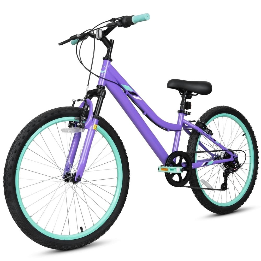 Hykolity 24-inch 7-Speed Kids Mountain Bike: $151.99