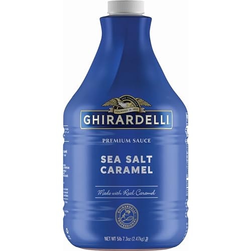 Ghirardelli Sea Salt Caramel Sauce 87.3-oz. Pump Bottle: $23.14 Ghirardelli Sea Salt Caramel Sauce 87.3-oz. Pump Bottle: $23.14