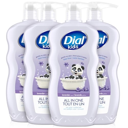 Dial Kids Lavender 3-in-1 Body Wash, Shampoo, and Bubble Bath 24-oz 4-Pack: $21.57 Dial Kids Lavender 3-in-1 Body Wash, Shampoo, and Bubble Bath 24-oz 4-Pack: $21.57