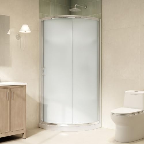Ove Decors Breeze 34-inch Sliding Corner Shower: $1,065.34 Ove Decors Breeze 34-inch Sliding Corner Shower: $1,065.34