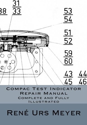 Compac Test Indicator Repair Manual: $46.73 Compac Test Indicator Repair Manual: $46.73