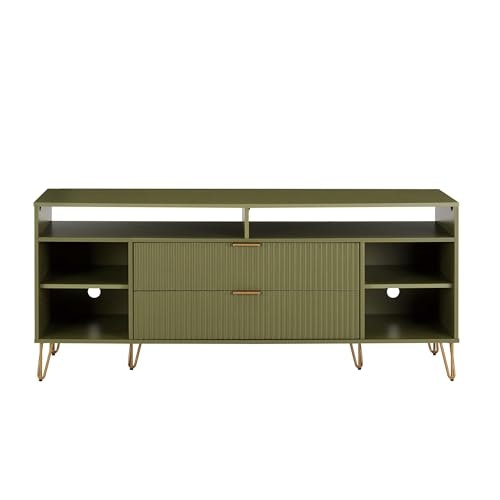 Manhattan Comfort Dumbo 63-inch Mid Century Modern TV Stand: $241.99