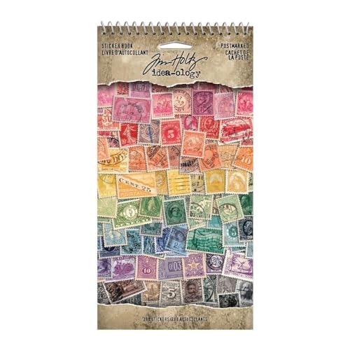 Tim Holtz Idea-Ology Postmarked Sticker Book: $9.89