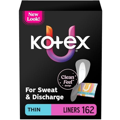 Kotex Thin Wrapped Liners 162-Count: $9.44 Kotex Thin Wrapped Liners 162-Count: $9.44