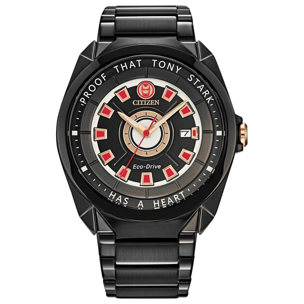 Citizen Marvel Tony Stark Eco-Drive Watch AW1019-52W: $255 Citizen Marvel Tony Stark Eco-Drive Watch AW1019-52W: $255
