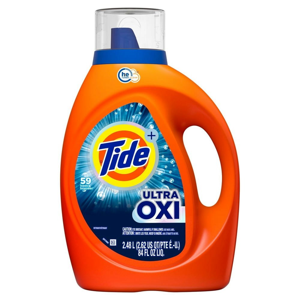 Tide Ultra OXI HE Turbo Clean Liquid Laundry Detergent 84-oz: $37.99 Tide Ultra OXI HE Turbo Clean Liquid Laundry Detergent 84-oz: $37.99