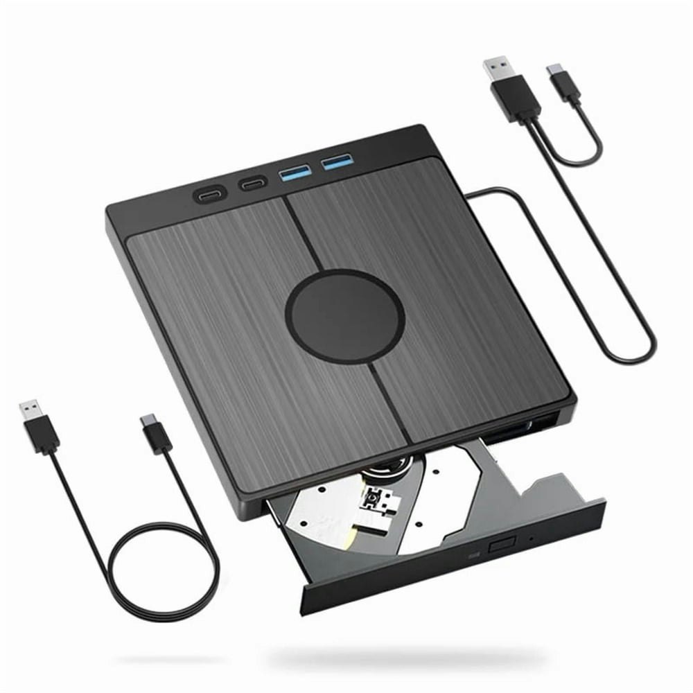 7-in-1 External Portable Blu-ray Drive and Optical Burner: $106.38