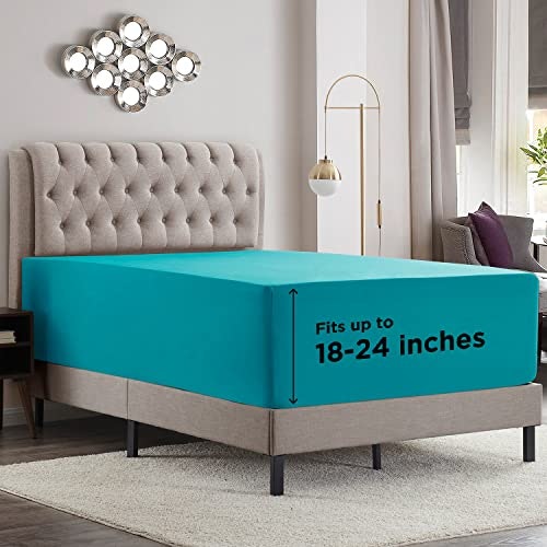 Empyrean Extra Deep Pocket Full Fitted Sheet: $16.99