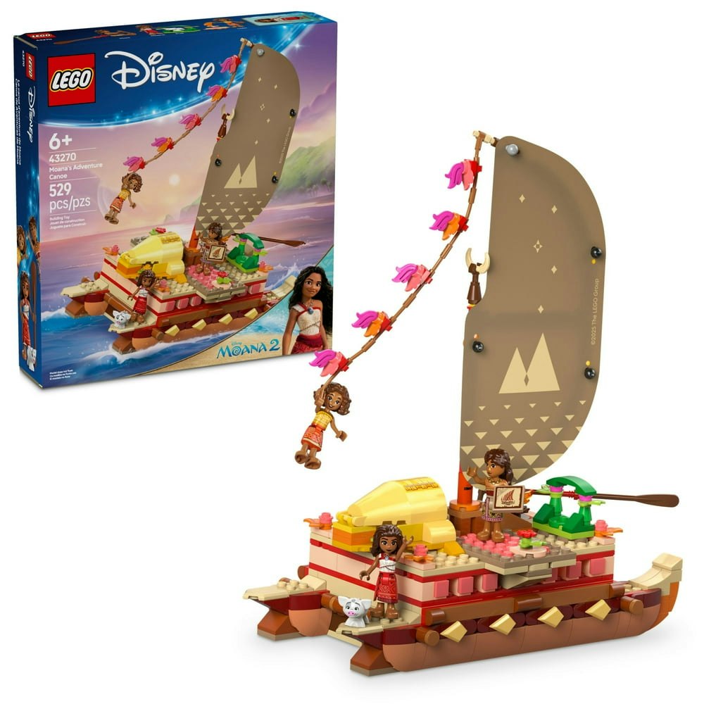 Lego Disney Moana's Adventure Canoe 43270: $34.99 Lego Disney Moana's Adventure Canoe 43270: $34.99