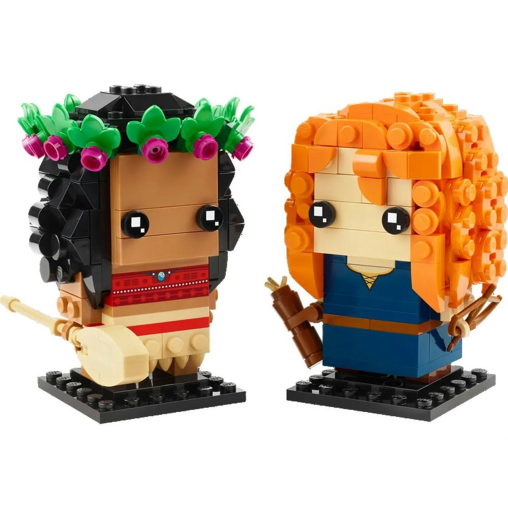 LEGO Disney Brickheadz Moana and Merida 410-Piece Set: $27.33 LEGO Disney Brickheadz Moana and Merida 410-Piece Set: $27.33