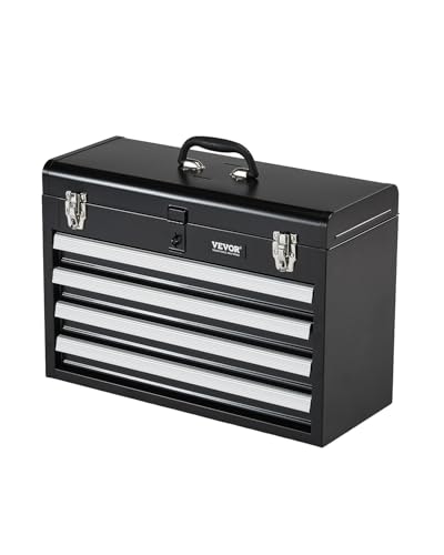 Vevor 20.5-inch 4-Drawer Portable Metal Tool Box: $59.42 Vevor 20.5-inch 4-Drawer Portable Metal Tool Box: $59.42
