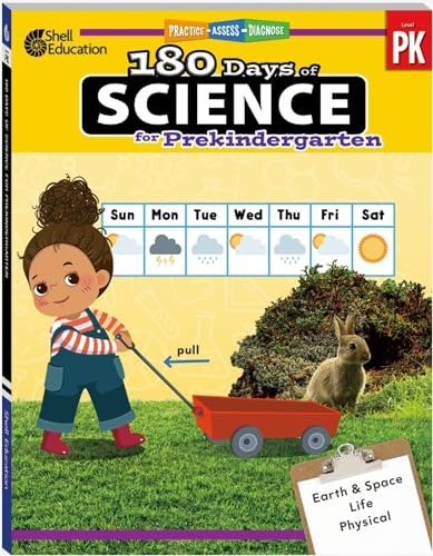 180 Days Science Pre-Kindergarten Workbook: $15.49 180 Days Science Pre-Kindergarten Workbook: $15.49