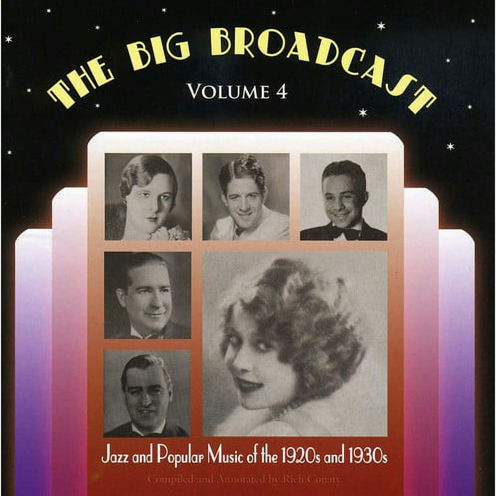 Big Broadcast Jazz & Popular 1920s & 1930s 4-CD Set: $14.86 Big Broadcast Jazz & Popular 1920s & 1930s 4-CD Set: $14.86