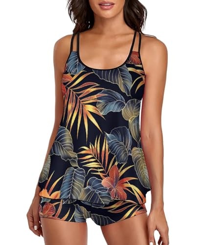 Urchics Women's Two-Piece Tankini Swimsuit with Boy Shorts: $33.99 Urchics Women's Two-Piece Tankini Swimsuit with Boy Shorts: $33.99