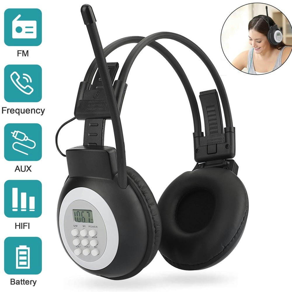 EEEKit Wireless FM Radio Headphones: $14.97 EEEKit Wireless FM Radio Headphones: $14.97