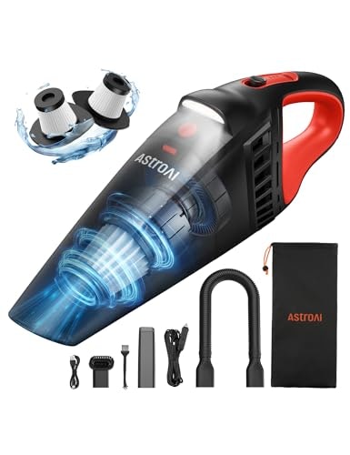AstroAI V2 Portable Cordless Handheld Car Vacuum: $22.99