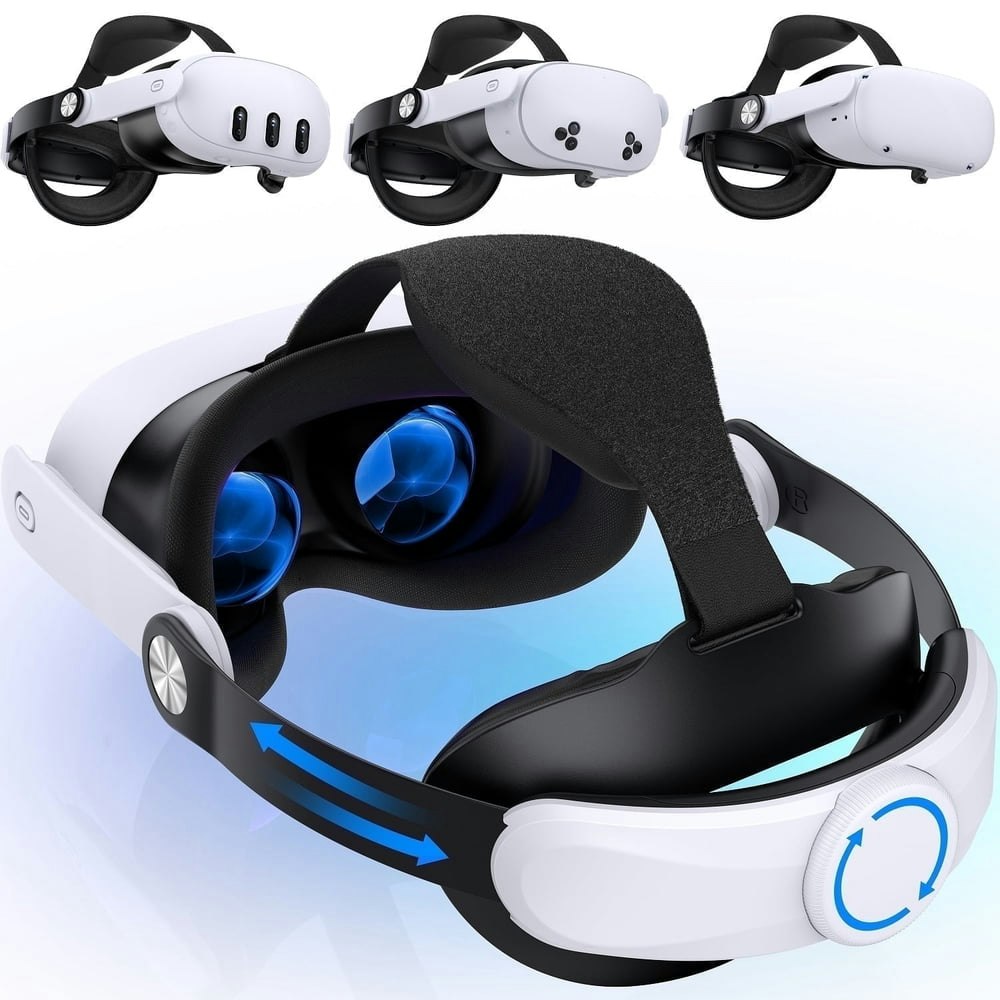 Beboncool MQ5001 Adjustable Head Strap for Meta Quest 3, 2, and 3S: $24.98 Beboncool MQ5001 Adjustable Head Strap for Meta Quest 3, 2, and 3S: $24.98