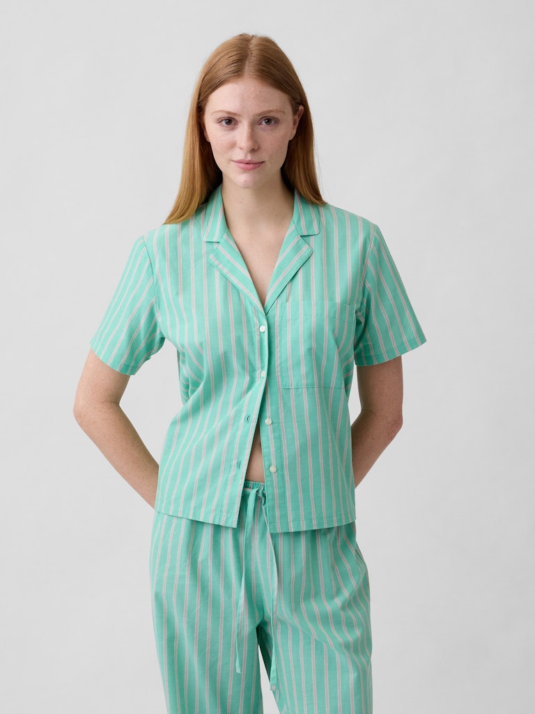 Poplin Pajama Shirt: $20.99 Poplin Pajama Shirt: $20.99
