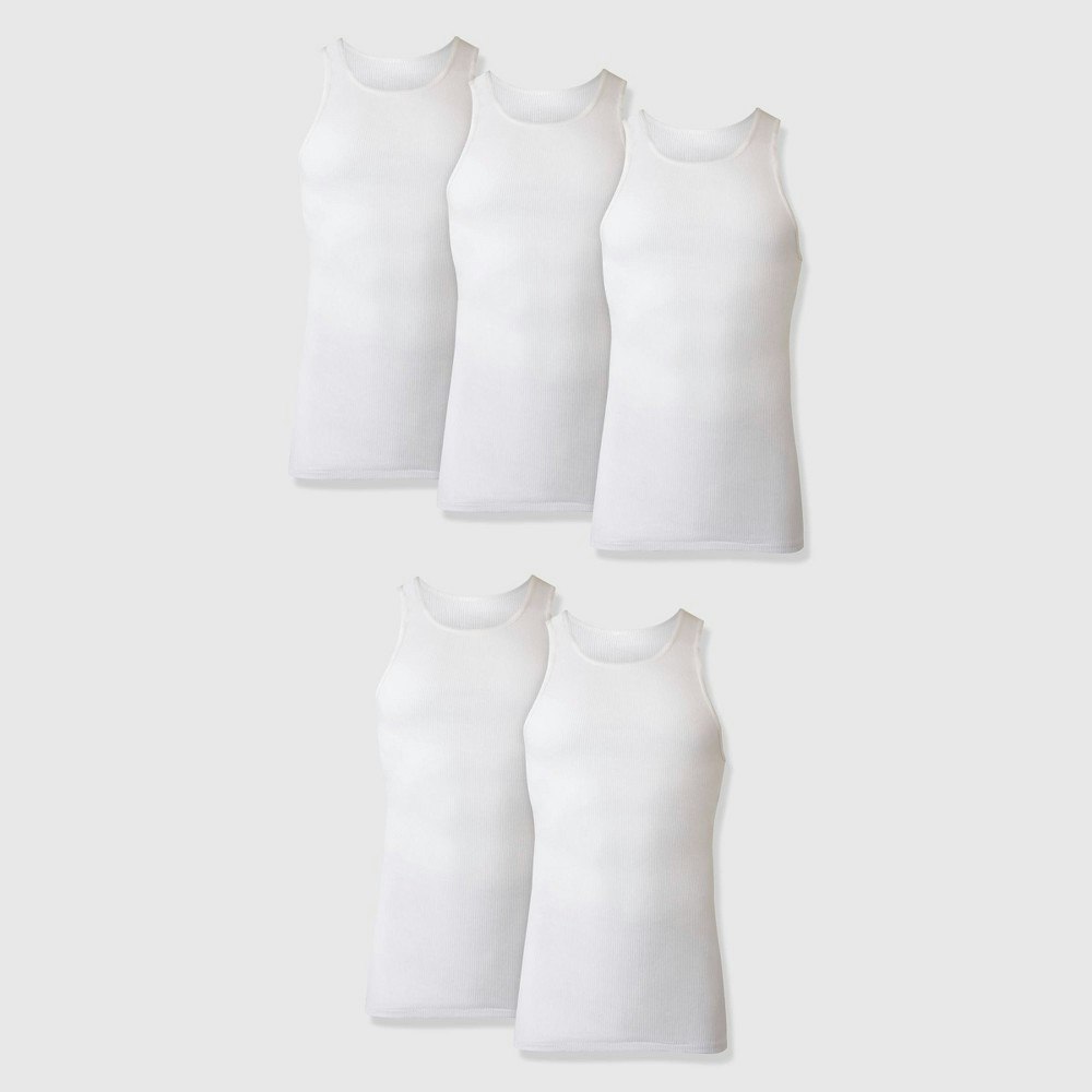 Hanes Premium Men's Comfort Tank Top Undershirt 5-Pack: $27 Hanes Premium Men's Comfort Tank Top Undershirt 5-Pack: $27