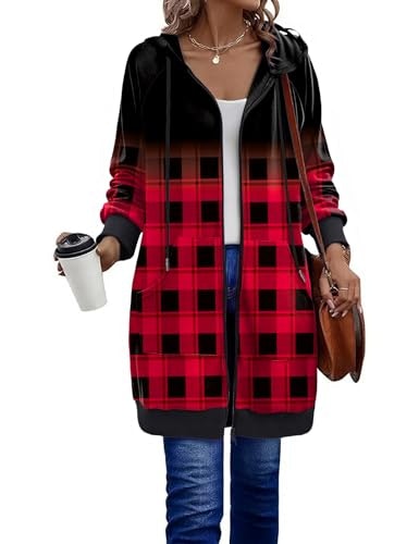 Zeagoo Women's Zip-Up Tunic Hoodie: $33.98 Zeagoo Women's Zip-Up Tunic Hoodie: $33.98