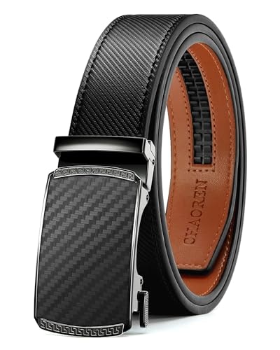 Chaoren Men's Leather Ratchet Belt: $19.99 Chaoren Men's Leather Ratchet Belt: $19.99