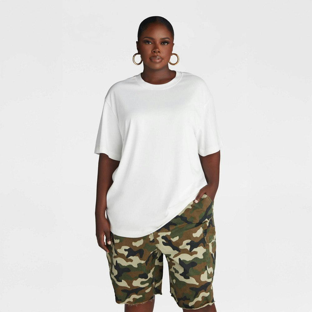 Kahlana Women's The Dwayne Oversized Short Sleeve Tee: $21.25 Kahlana Women's The Dwayne Oversized Short Sleeve Tee: $21.25