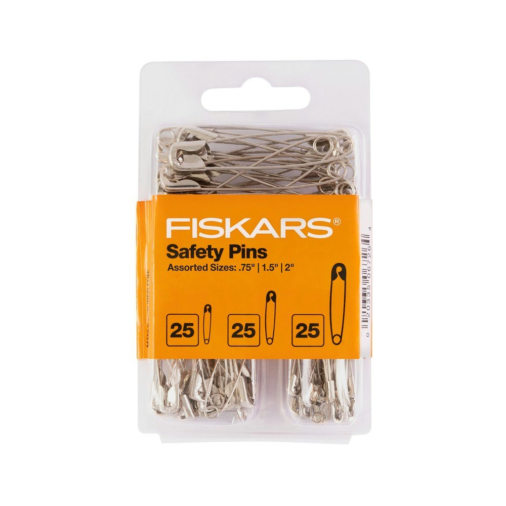 Fiskars 75-Piece Craft and Quilting Safety Pins: $4.99 Fiskars 75-Piece Craft and Quilting Safety Pins: $4.99
