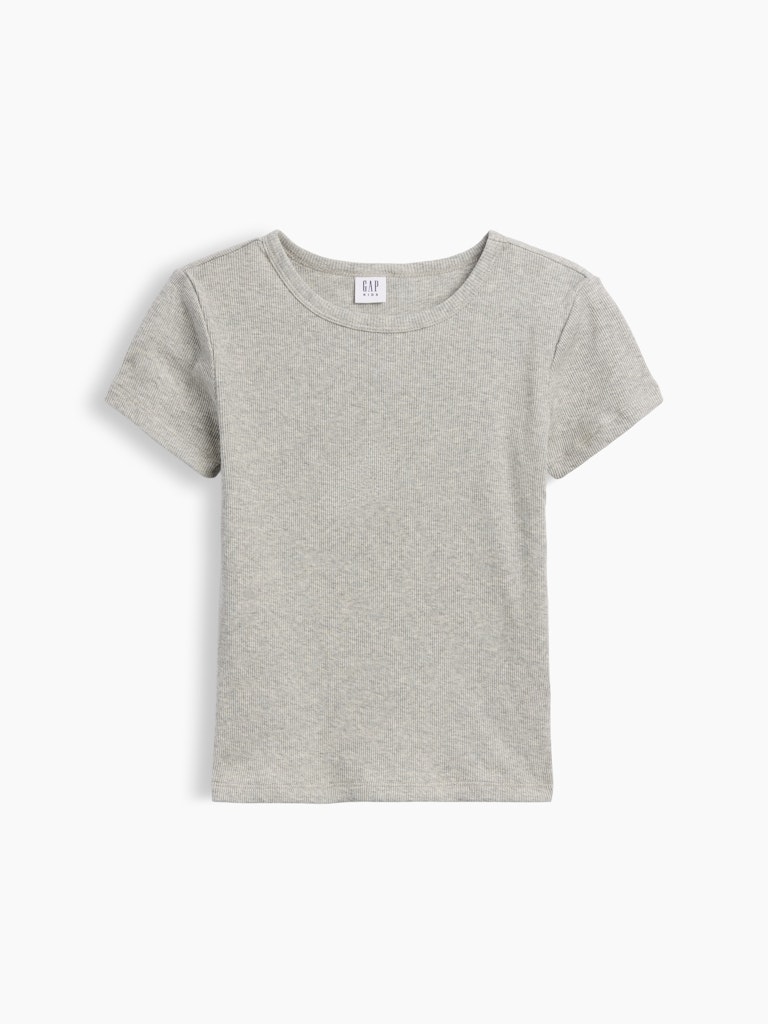 Kids Ribbed T-Shirt: $9.99